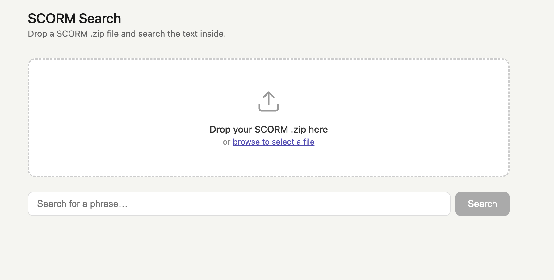Building AI tools for SCORM